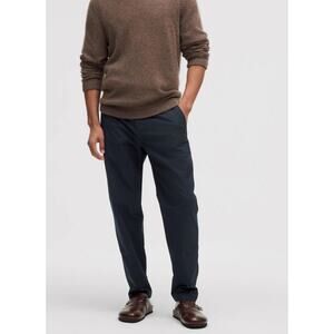 lululemon Relaxed-Tapered Trouser Cropped Navy Size 36